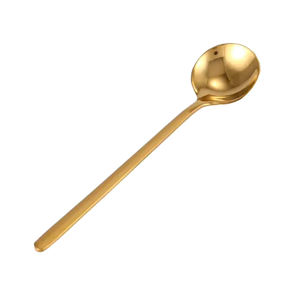 Gold Serving Spoon